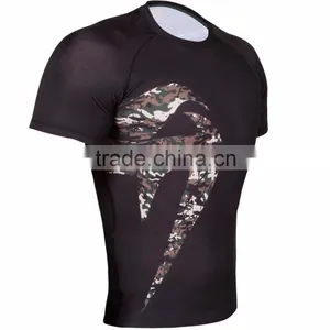 Mma Rash Guard and Mma Short Set With Digital Sublimation thumbnail-2