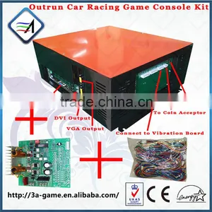 Coin Operated Outrun 2016 Simulator Car Racing Motherboard Kit Arcade Simulator Car Raicng Game Console thumbnail-1