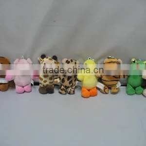 Plush Animal Keychain Ring Series thumbnail-1