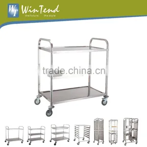Commercial Kitchen Trolleys With Baskets,chrome Wire Vegetable Stand Basket thumbnail-2