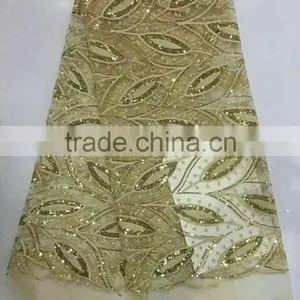 Sequanse French Lace Cl60119with Ployeaster Material Fashionable Design for African Ladies thumbnail-5