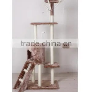 Cat Tree Condo Furniture Scratching Post Pet Cat Kitten House High Quality thumbnail-5