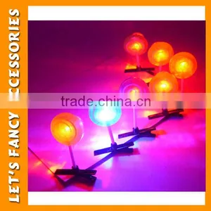 PGHD0651 New Style Led Light Fancy Wholesale Candy Hair Clips for Girls thumbnail-3