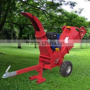 Petrol Wood Chipper Shredder thumbnail-1