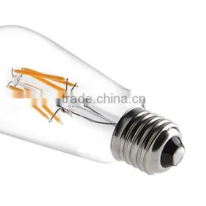 Bulb Lights Item Type and COB Filament Type CE ERP RoHS COB Filament LED Bulb ST64 8W LED Filament Light Bulb thumbnail-3