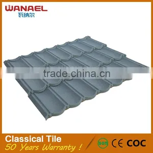 Cheap Metal Roofing Sheet Wanael Classical Glazed Clay Low Cost Roof Tiles thumbnail-2
