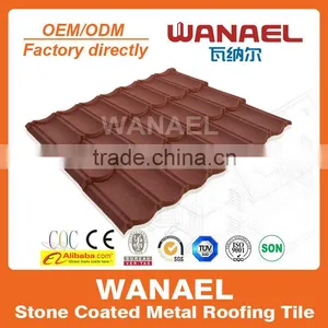 Chinese Style Colorful Stone Iron House Roof Sheet thumbnail-1