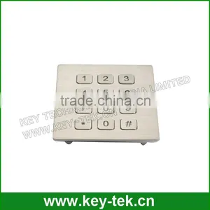 2016 New IP65 Wholesale USB PS2 Metal Numeric Keypad thumbnail-3