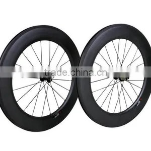 Hot Sale New Design High Stiffness New 21mm 23mm 25mm Width Carbon Clincher 700c Wheelset thumbnail-3