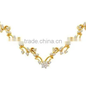 Diamond Jewelry & Fashion Jewelry & Diamond Necklace thumbnail-1