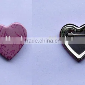 HEART Promotional Gifts Tinplate Badge thumbnail-1