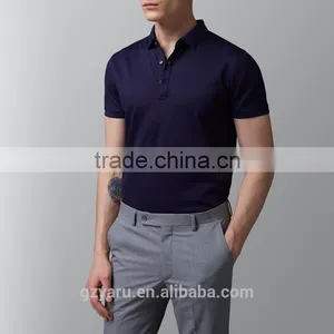 Men's Latest Brand High Quality Classical Business 100% Cotton POLO T Shirt thumbnail-1