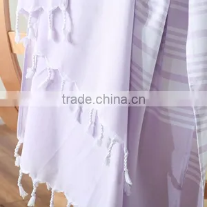 Pestemal Beach Towel With Fringes / Yarn Dyed Beach Towel thumbnail-4