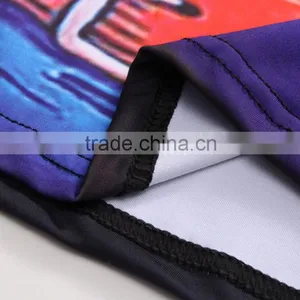 New Desigh Captain America Compression Sublimated t Shirt Men 3d Quick Dry Fitness Clothing Running Tights Shirt thumbnail-6