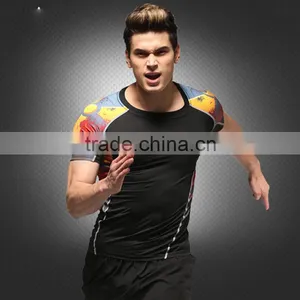 High Quality Compression Top,running Shirt and Men Compression Shirt thumbnail-3