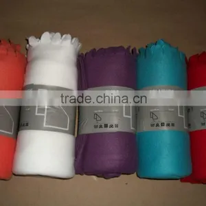 Various Solid Color Polar Fleece Gifts Promotional Blanket thumbnail-1