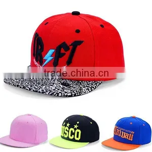 Hot Sale Flat Snapback Hats Wholesale thumbnail-1