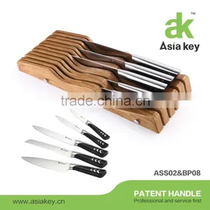 New Design 6pcs Japanese Knife Set With Fashional Stand thumbnail-1