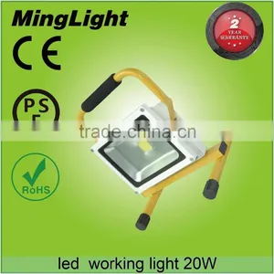 TOP Quality IP65 Bridgelux Driver Led Work Light 20W Led Cordless Portable Recharge Flood Lighting thumbnail-4