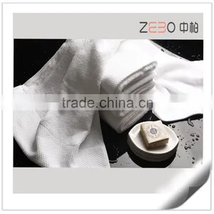 Pure White 16s Terry Soft Plain Woven Style Wholesale Hotel Bath Towel thumbnail-1