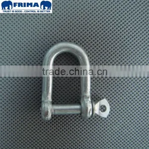 European Type Commercial Galv.Dee Shackle thumbnail-1