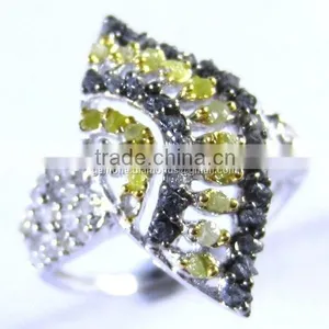 High Quality Rogh Diamond Engagement Rings thumbnail-1