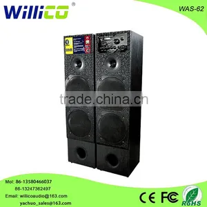 Professional Stage Vibration Speaker With fm Radio Usb sd Card Reader thumbnail-1