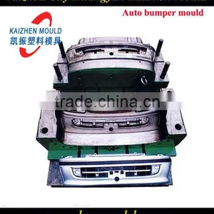 High Impact Injection Plastic Auto Bumper Mould thumbnail-1
