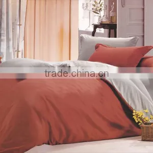 2015 Hot Microfiber Solid Color Match Bedding Set Plain Color thumbnail-1