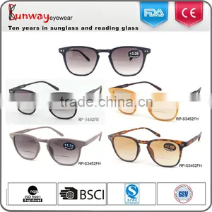 Hot Selling Bifocal Sun Reader Fashion New Design Cheap OEM Reading Glasses Quality Choice thumbnail-1