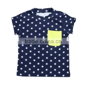 Summer Yiwu Kaiyo New Design Custom T-shirt Boutique Print Baby Boys T-shirt OEM Factory Direct Sale Kids Clothing thumbnail-5