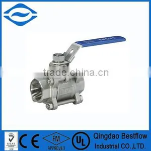 Stainless Steel Ss316 3pc Ball Valve thumbnail-2