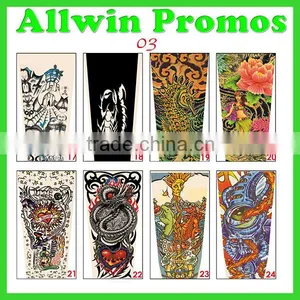 Cool Sun Protection Stock Custom Logo Tattoo Arm Sleeve thumbnail-2