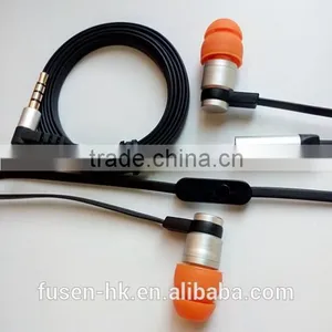 Original Flat Cable Earphones for Mobile Phone Xiaomi thumbnail-5