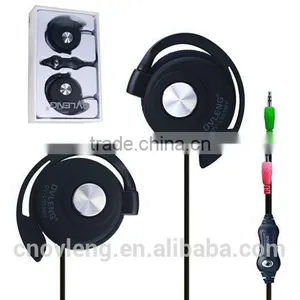 OVLENG Stereo Earphones Earhook Earplug for Computer thumbnail-1