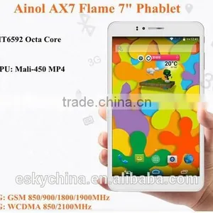 2015 New Ainol AX7 Note7 MTK6592 OctaCore With 1920*1200 Android 4.4 3G Tablet PC 1G+16G Bluetooth and 7" IPS Capacitive Touch thumbnail-1