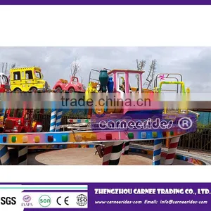 Electric Train Hot Sale!!!carnee Shuttle Train Kids Game Mini Shuttle Electric Train Rides for Sale thumbnail-3
