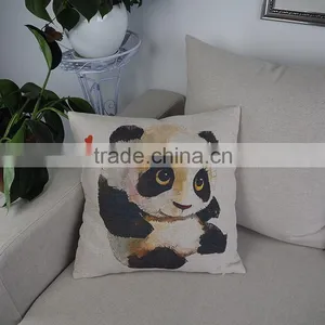 China Custom Cushion Pillow Manufacturer Square Panda 18inch Pillows Covers thumbnail-6