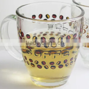 New Beer Glass Cup With Decal Logo, Glass Mug thumbnail-3