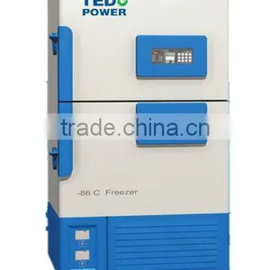 Double COOLing System 86degree Below Double-door Ultra Low Freezer Lab Freezer thumbnail-1