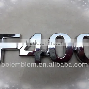 F400 Chrome Car Logo Sticker thumbnail-1