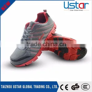New Design Cheap Portable PU Mesh Man Sport Shoes thumbnail-3