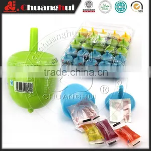Peg-Top Toy Candy With Jelly and Tattoo thumbnail-1