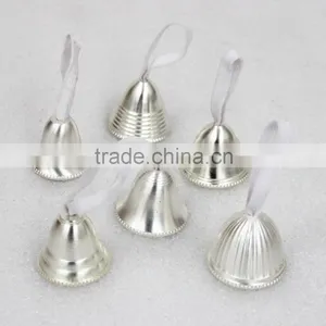 Silver Bell Christmas Ornament thumbnail-1