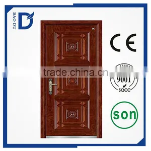 China Teak Wood Main Door Design Steel Wood Armored Door Interior Armored Door thumbnail-1
