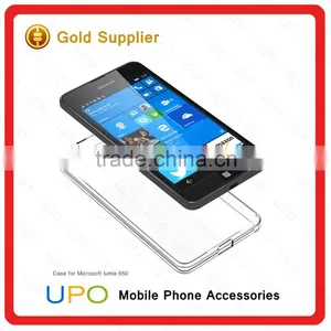 [UPO] Acylic High Clear PC TPU Mobile Phone Case for Nokia Microsoft 650 Stock thumbnail-3