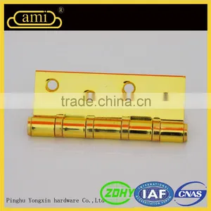 Types of Window Bright Brass Gold Ball Bearing Hinge thumbnail-6
