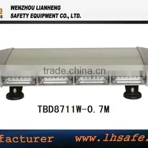 Magnetic Mount LED Mini Lightbar/Emergency Hazard Warning Amber LED Mini Lightbar TBD8711W-0.7M thumbnail-2