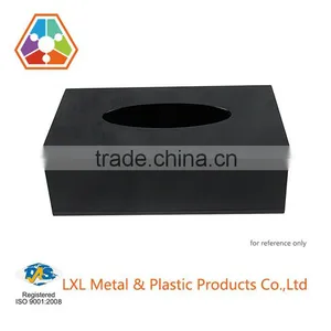 255*125*65mm ABS Black Plastic Napkin Holder thumbnail-1