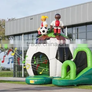 Inflatable Soccer Disc Bounce House of New Product thumbnail-1